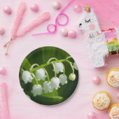 Assiettes En Carton Lys de la fleur de vallée (Fête)