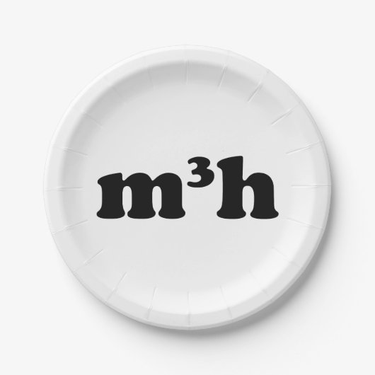 Assiettes En Carton m3h (Devant)