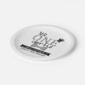 Assiettes En Carton M. ONEderful 1er anniversaire (Angle)