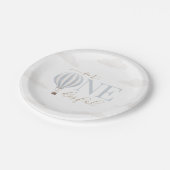 Assiettes En Carton M. Onederful Hot Air Balloon Anniversaire (Angle)