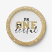 Assiettes En Carton M. Onederful Paper Plates (Devant)