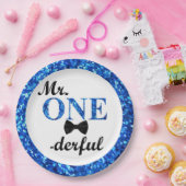 Assiettes En Carton M. ONEderful Papier Plaques (Fête)