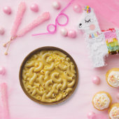 Assiettes En Carton Mac et fromage (Fête)