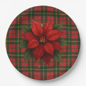 Assiettes En Carton MacDonald Kingsburgh Scottish Tartan Christmas (Devant)
