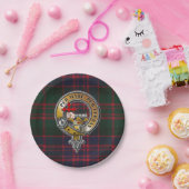 Assiettes En Carton MacDonald Tartan & Badge (Fête)