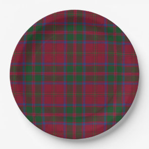 Assiettes En Carton MacDougall Clan Originaux Tartan