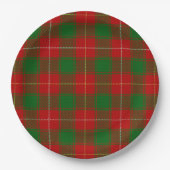 Assiettes En Carton Macfie Tartan (Devant)