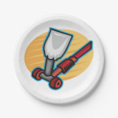 Assiettes En Carton Machines agricoles (Devant)