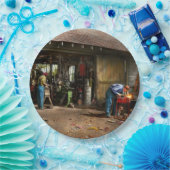 Assiettes En Carton Machiniste - Machinistes de Jardin 1942 (Fête)