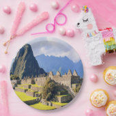 Assiettes En Carton MACHU PICCHU - Pérou - voir (Fête)