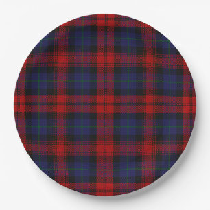 Assiettes En Carton MacLachlan Tartan