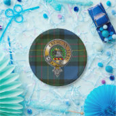 Assiettes En Carton MacLaren Tartan & Badge (Fête)