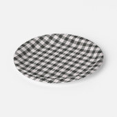 Assiettes En Carton MacPherson Tartan (Angle)