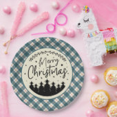 Assiettes En Carton MacRae Conchra Scottish Tartan Christmas (Fête)