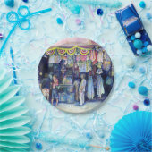 Assiettes En Carton Mad Man on Market and Main, Singapour (Fête)