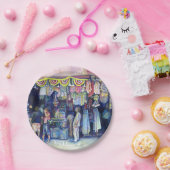 Assiettes En Carton Mad Man on Market and Main, Singapour (Fête)