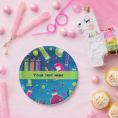 Assiettes En Carton Mad Science Scientifique Plaques de fête d'anniver (Fête)