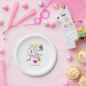 Assiettes En Carton Mad Tea Party Wonderland Plaques d'anniversaire (Fête)