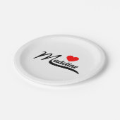 Assiettes En Carton Madeline (Angle)