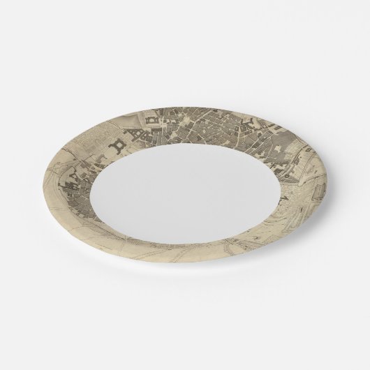 Assiettes En Carton Madrid, Espagne (Angle)