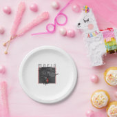 ASSIETTES EN CARTON MAFIA (Fête)