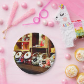 Assiettes En Carton Magasin de bonbons (Fête)