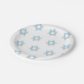 Assiettes En Carton Magen David (Angle)