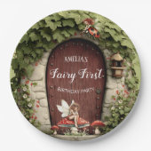 Assiettes En Carton Magical Fairy First Birthday Party (Devant)