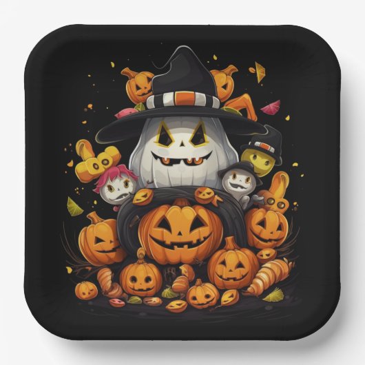 Assiettes en carton  Magical Party (Recto)