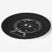 Assiettes En Carton Magie Crystal Ball Scry Voir les yeux dit tout (Angle)