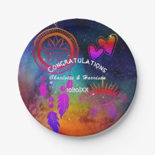 Assiettes En Carton Magie Wiccan Mariage inhabituel