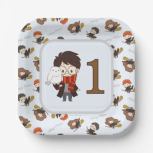 Assiettes En Carton Magique HARRY POTTER™ et Hogwarts