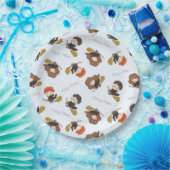 Assiettes En Carton Magique HARRY POTTER™ et Hogwarts (Fête)