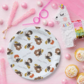 Assiettes En Carton Magique HARRY POTTER™ et Hogwarts (Fête)