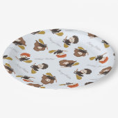 Assiettes En Carton Magique HARRY POTTER™ et Hogwarts (Angle)