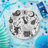 Assiettes En Carton Magique sorcière Whimsical Wiccan Pagan Parti (Fête)