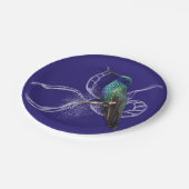 Assiettes En Carton Magnifique colibri - personnalisez en ajoutant un  (Angle)