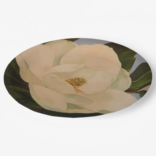 Assiettes En Carton Magnolia Bloom (Angle)
