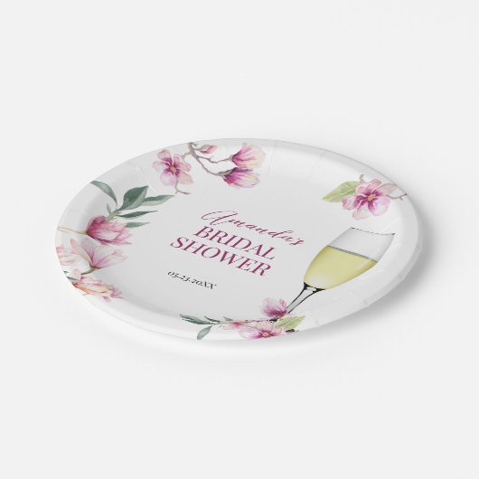 Assiettes En Carton Magnolia Brunch and Bubbly   (Angle)