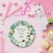 Assiettes En Carton Magnolia Floral Mariage (Fête)