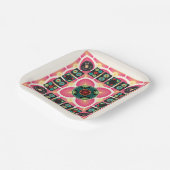 Assiettes En Carton Mah Jongg Fan 2025 Plaques papier (Angulaire)