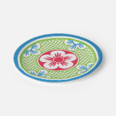 Assiettes En Carton Mah Jongg Logo 2 Plaques papier (Angle)