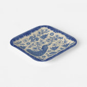 Assiettes En Carton Mahjong Toile Paper Plates (Angulaire)
