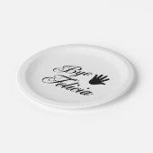 Assiettes En Carton Main de ondulation de fantaisie secondaire de (Angle)