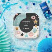 Assiettes En Carton Maintenant Garçon Fille 6 Mois Semi-Année Fête Dem (Fête)