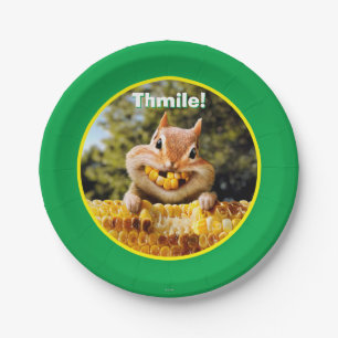 Assiettes En Carton Maïs de Chipmunk