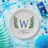 Assiettes En Carton Maison bienvenue (Fête)