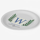 Assiettes En Carton Maison bienvenue (Angle)