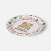 Assiettes En Carton Maison de pain d'épices | Cookie Exchange Personna (Angle)