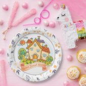 Assiettes En Carton Maison Douce Maison (Fête)